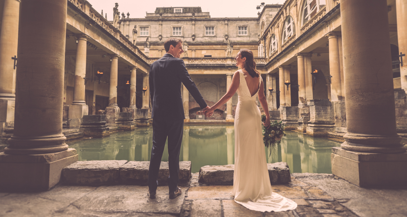 Bath Wedding Photography. The Pump Rooms. Creative, documentary wedding photography. Wedding Stories told unobtrusively and naturally.